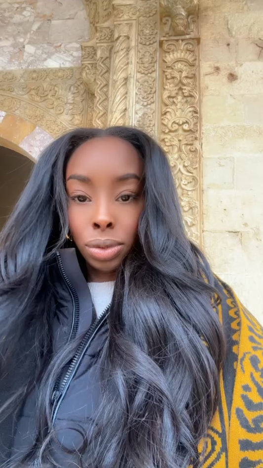 Indonesian U-part Wig